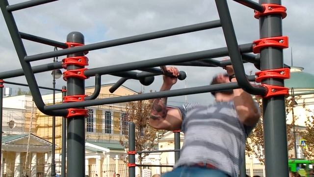 Город на спорте: уличный фитнес