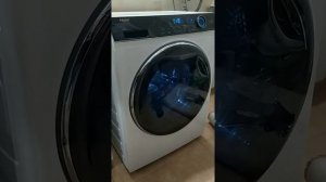 Стиральная машина Haier HW80-B 8кг / Распаковка, первый запуск