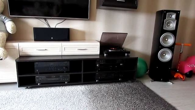 Yamaha RX-V585 в связке c Yamaha NS-777 смотреть онлайн