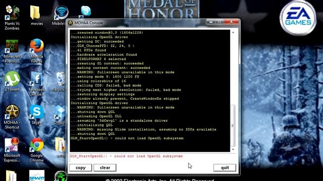 medal of honor allied assault error смотреть онлайн