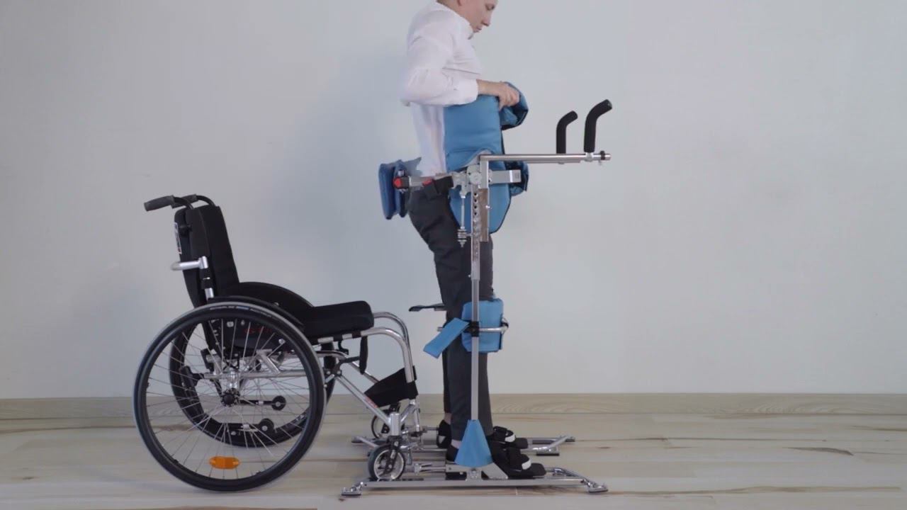 Динамический параподиум PD. Аппарат на нижние конечности и туловище ортез. смотреть онлайн