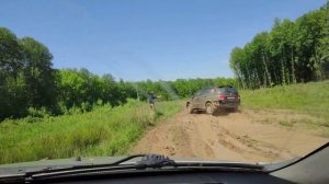 Кайрон ПРОТИВ НИВЫ и УАЗ патриот /  SSANGYONG KYRON  на бездорожье