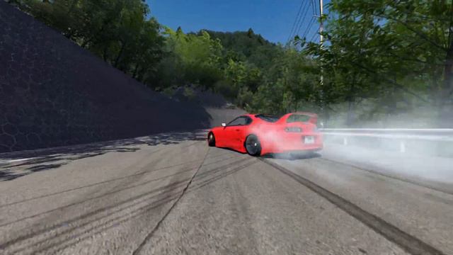 Assetto Corsa Drift - Stylebanger's V3 Supra - Happogahara touge смотреть онлайн