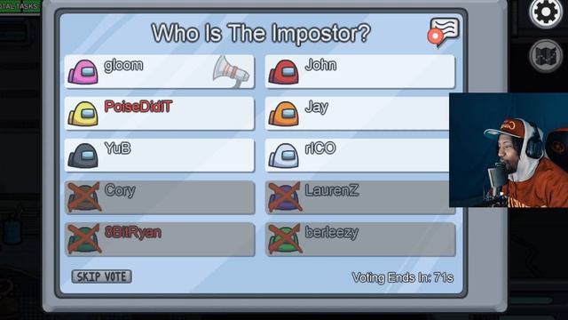 AMONG US BUT Me & 8BitRyan CLUTCH A 1vs8 W/ IBerleezy KubzScouts CoryxKenshin John Wolfe And MORE!