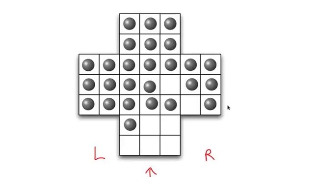 Peg Solitaire (Brainvita) - Easily remembered solution - How to solve the puzzle in easy stages смотреть онлайн