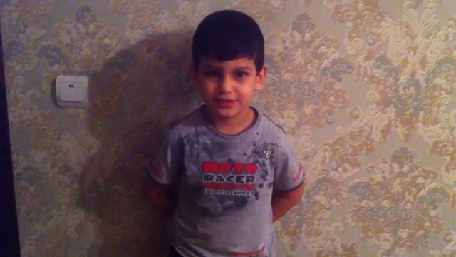 Гасан Велиев читает произведение "Что такое хорошо и что такое плохо"В.В.Маяковского смотреть онлайн