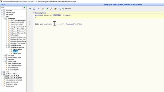 Email selected records via a PDF attachment. | PHP Runner смотреть онлайн