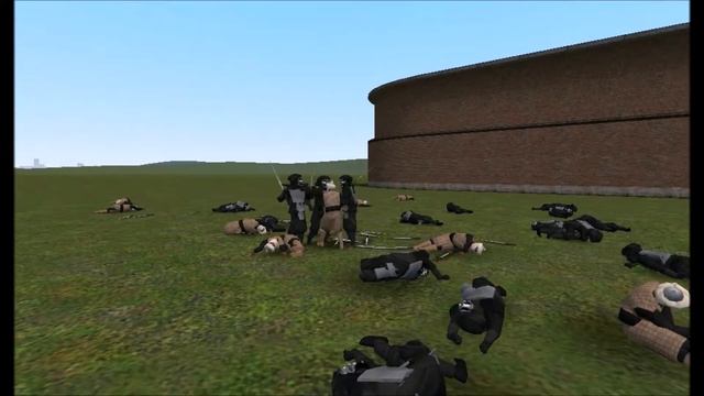 Persians VS Immortals 300 Battle Garry's Mod Epic Fight смотреть онлайн