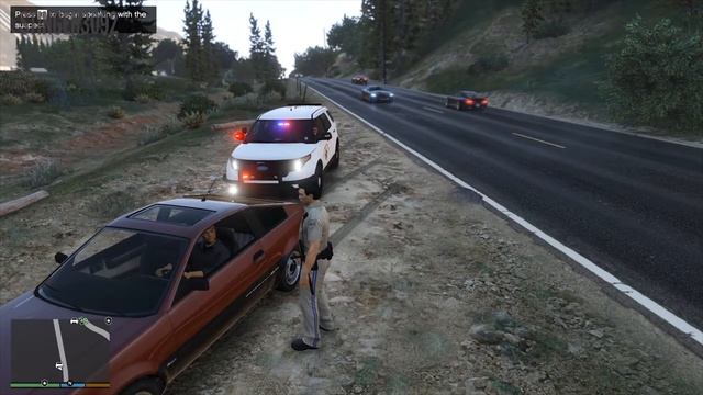 GTA V LSPDFR #163 California Highway Patrol Commercial Vehicle Enforcement Ford Explorer смотреть онлайн