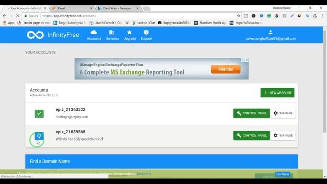 How To Get Free Domain and Hosting Unlimited I Spin PHP Script With installation смотреть онлайн
