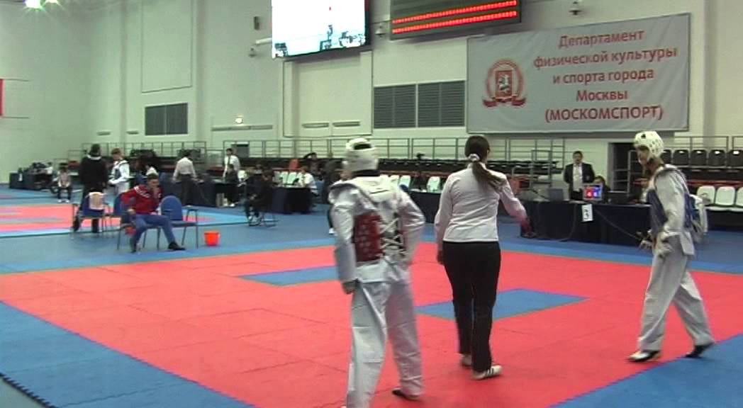 Taekwondo WTF. Чемпионат Москвы 02.12.2012. Данилин.