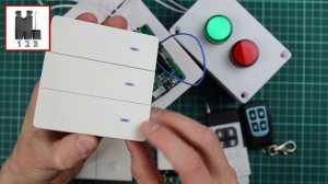 Радио реле 433МГц 9-72V двухканальное