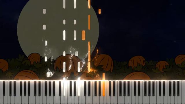 🎃 Great Pumpkin Waltz (Vince Guaraldi) - Synthesia / Piano Tutorial смотреть онлайн