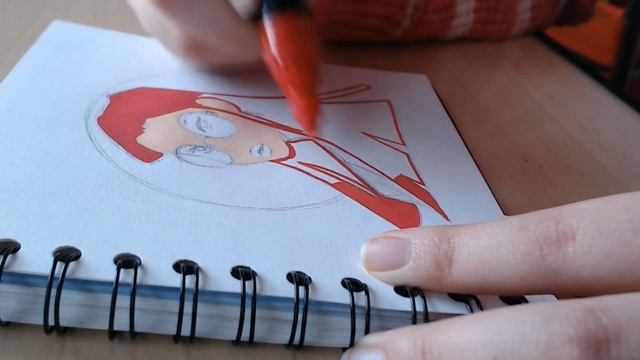Posca Pen Palettes! | Making art with limited colors | Pink/Blue, Red/Black, Green/Yellow смотреть онлайн