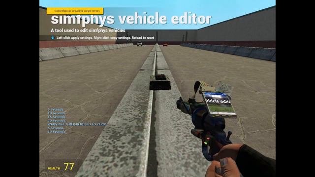 Garrys Mod - Тест драйв Simphis-а смотреть онлайн