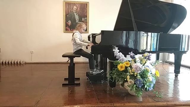 Казимирова Мария 8 лет Джазовая миниатюра М. Невин Школа Виллуана Нижний Новгород смотреть онлайн