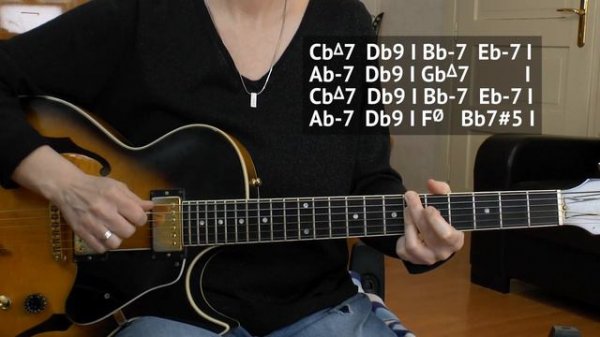 TAKE FIVE Guitar Chords - EASY CHORDS - Comping GUITAR LESSON