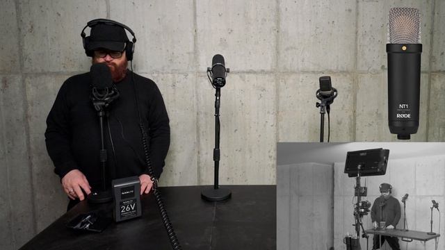 Microphone Comparison in Garage and NANLITE PavoSlim 120C First Use смотреть онлайн