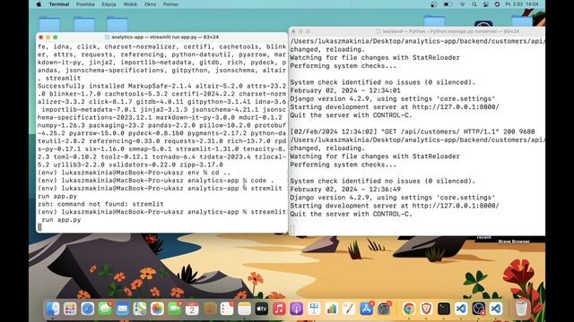Build a Analytics Dashboard in Streamlit with Django and Django Rest framework смотреть онлайн