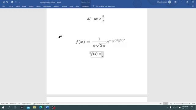Word Equation Editor (Shortcuts) смотреть онлайн
