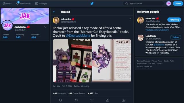 Roblox Created a Toy Based off a Hentai Character... (Astral Hearts: Chesy) смотреть онлайн