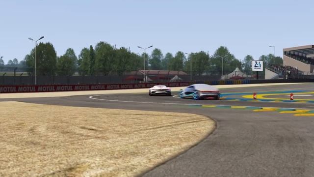 Renault Trezor vs Eletric Cars at La Sarthe ( No Chicane ) смотреть онлайн