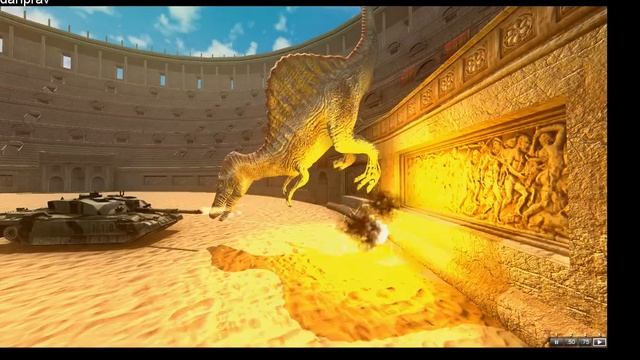 битва титанов и под канец чуть мелкотни - Beast Battle Simulator смотреть онлайн
