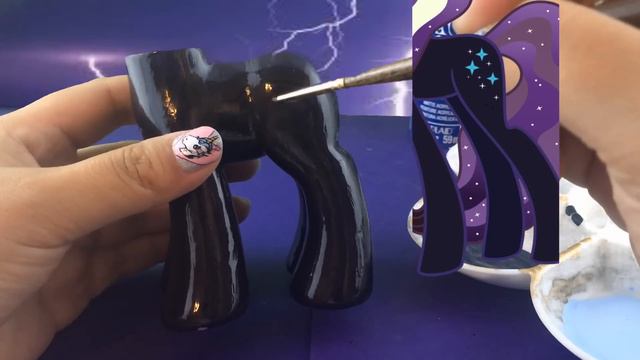 Custom NIGHTMARE RARITY MLP Tutorial My Little Pony