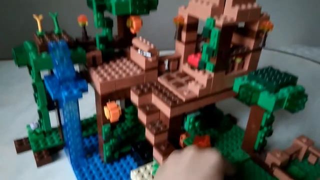 BELA MY WORLD 10471 Домик на дереве в Джунглях | Аналог LEGO Minecraft