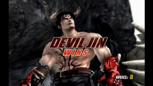 T5 Devil Jin with Jin's "I'll get you" Win Pose смотреть онлайн