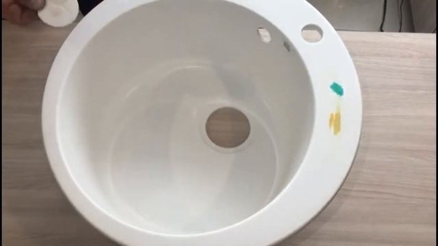 Тест мойки  Ecology Stone (EcoStone) 13 на зеленку и йод