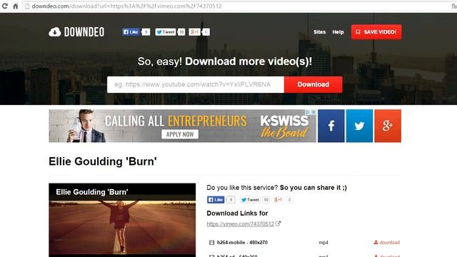 How to download video from Vimeo. WITHOUT Software. Online & FREE by DownDeo.com смотреть онлайн