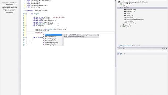 5 Minutes to a Modbus TCP Client in C# using EasyModbusTCP .NET смотреть онлайн