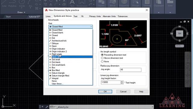 Dimension Style in autocad 2020(Basic tutorials) in bangla part 07 смотреть онлайн