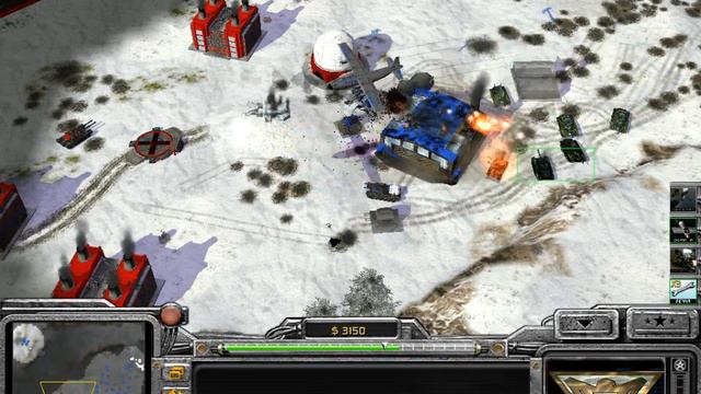 Command & Conquer: Red Alert Redux (Generals Zero Hour mod) - Skirmish 2 смотреть онлайн