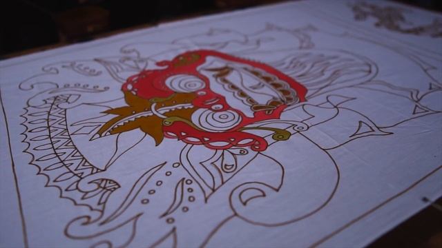 Batik Painting In Bali