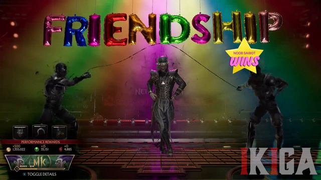 MORTAL KOMBAT 11 ULTIMATE VERSION - ALL 6 DANCING FRIENDSHIP WINS VICTORY ANIMATION смотреть онлайн