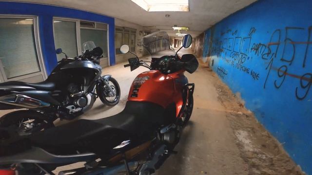 Honda Transalp 700 Vs Honda Transalp 650 Sound | Stock Vs Mivv