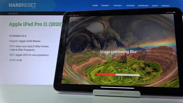 Benchmark AnTuTu Results in APPLE iPad Pro 11 2020 - Apple A12Z Bionic Performance Test смотреть онлайн