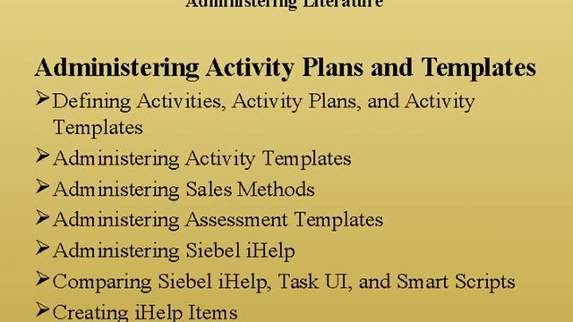 SIEBEL CRM ADMIN ONLINE TRAINING смотреть онлайн