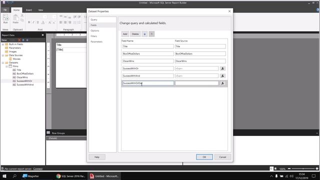 SSRS Report Builder Part 7.4 - And, Or, AndAlso, OrElse, Xor and Not смотреть онлайн