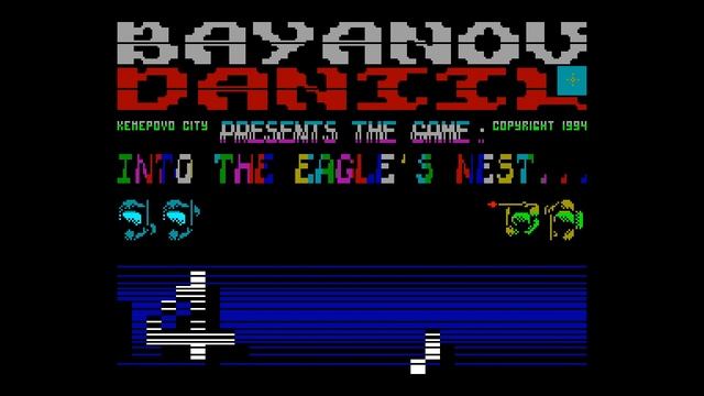 Into The Eagles Nest Crack Intro - Bayanov Daniil [#zx spectrum] смотреть онлайн