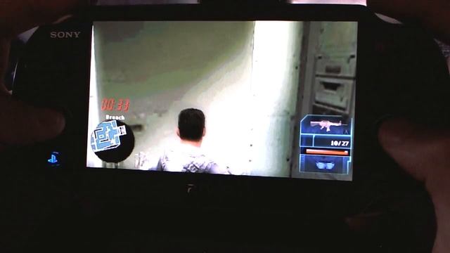 SYPHON FILTER logans shadow vita gameplay смотреть онлайн