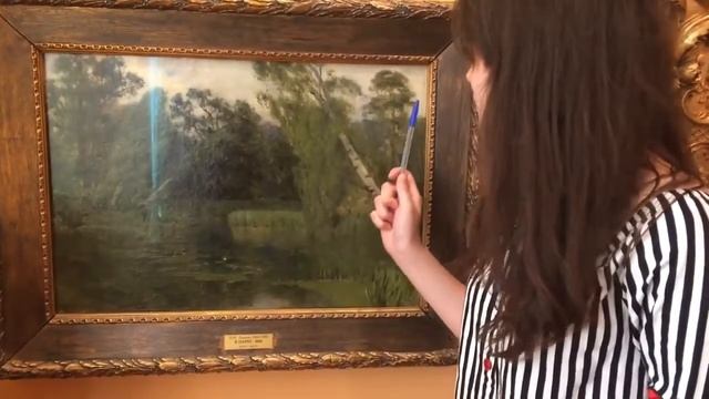 Description of Isaac Levitan's painting 'In the Park' Описание картины на английском смотреть онлайн