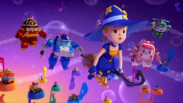 Magic Time | Robocar POLI SongSong Museum | Kids Song | Robocar POLI - Nursery Rhymes смотреть онлайн