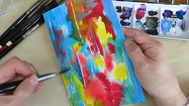 TUTORIAL-How to Paint a Loose & Lovely Landscape in Watercolor смотреть онлайн