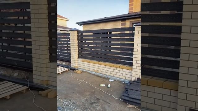 Забор из дпк доски под ключ смотреть онлайн