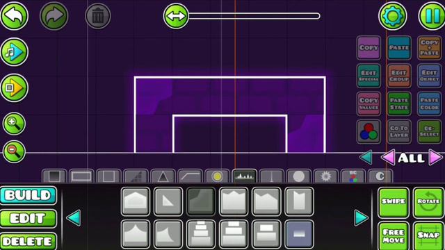 КАК СДЕЛАТЬ КРАСИВЫЙ ДЕКОР | Geometry dash | FRONKER смотреть онлайн