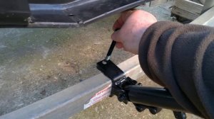 Упор под лодочный мотор.