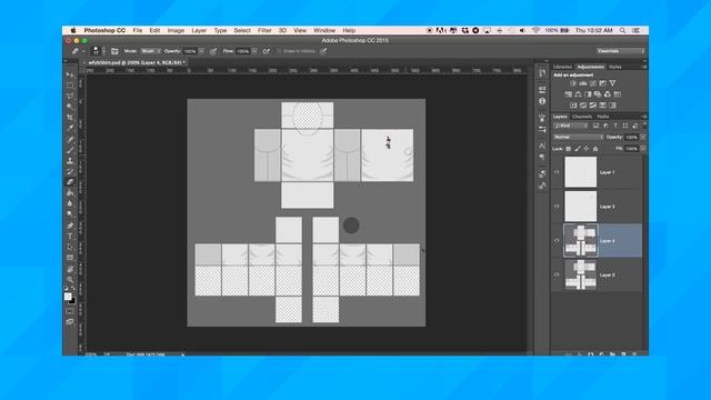 ROBLOX Create and Play Tutorial - How to Make a Shirt смотреть онлайн